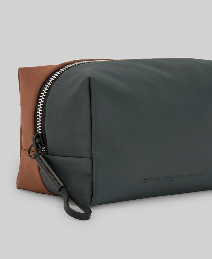 Adolfo dominguez Neceser mediano bicolor mujer