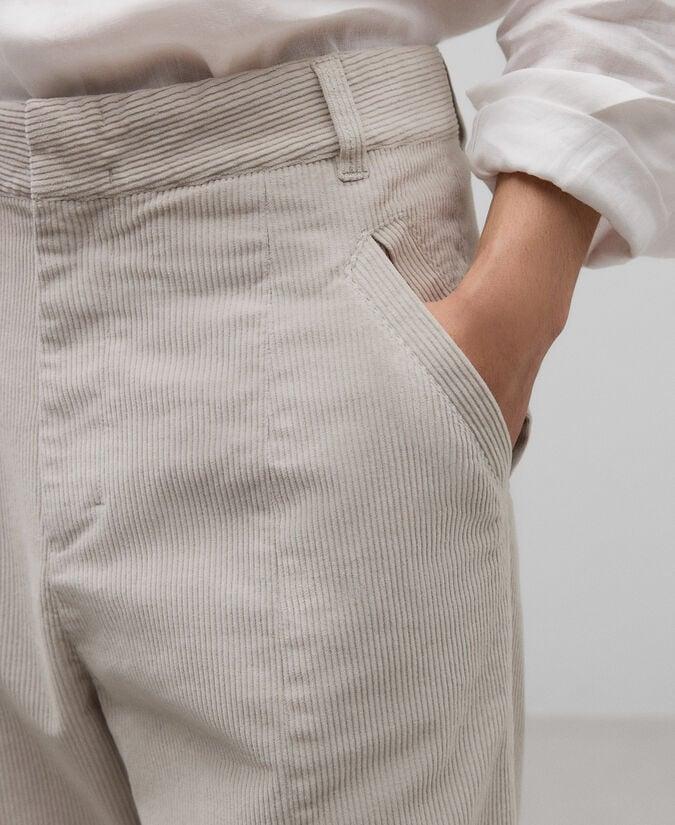 Adolfo Dominguez Pantalón Carrot Fit Pana Hombre