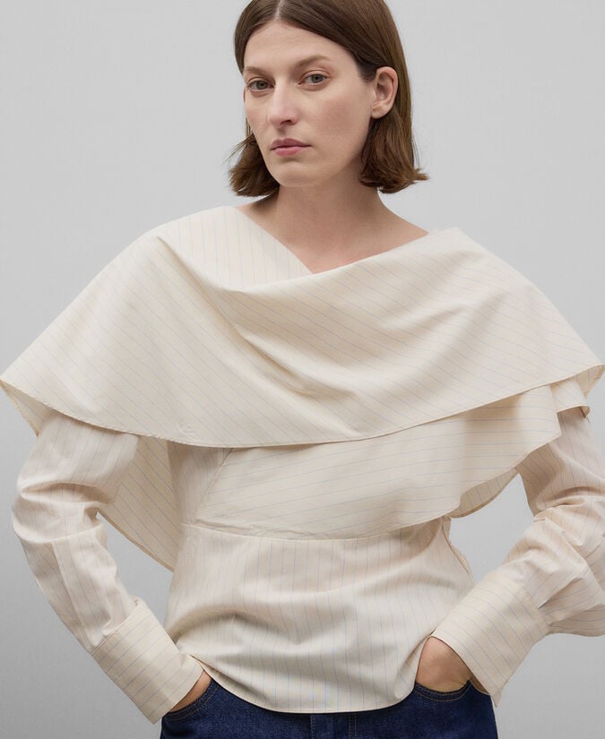 Adolfo Dominguez Pantalón Denim Algodón Mujer