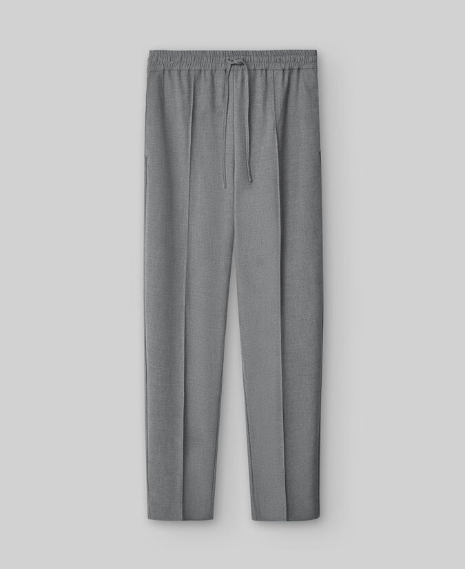 Adolfo Dominguez Pantalón Jogger Gris Mujer