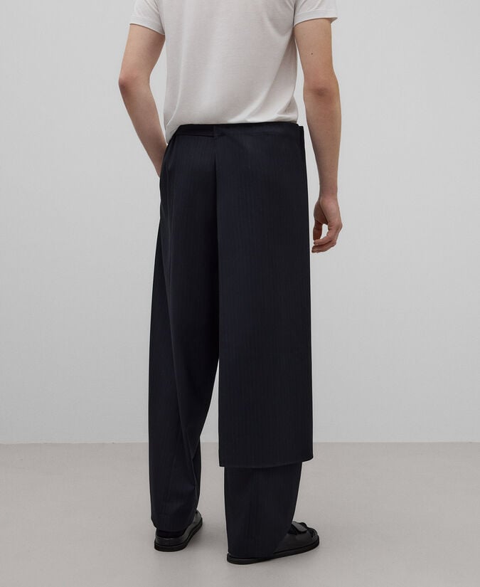 Adolfo Dominguez Pantalón Pieza Lateral Hombre