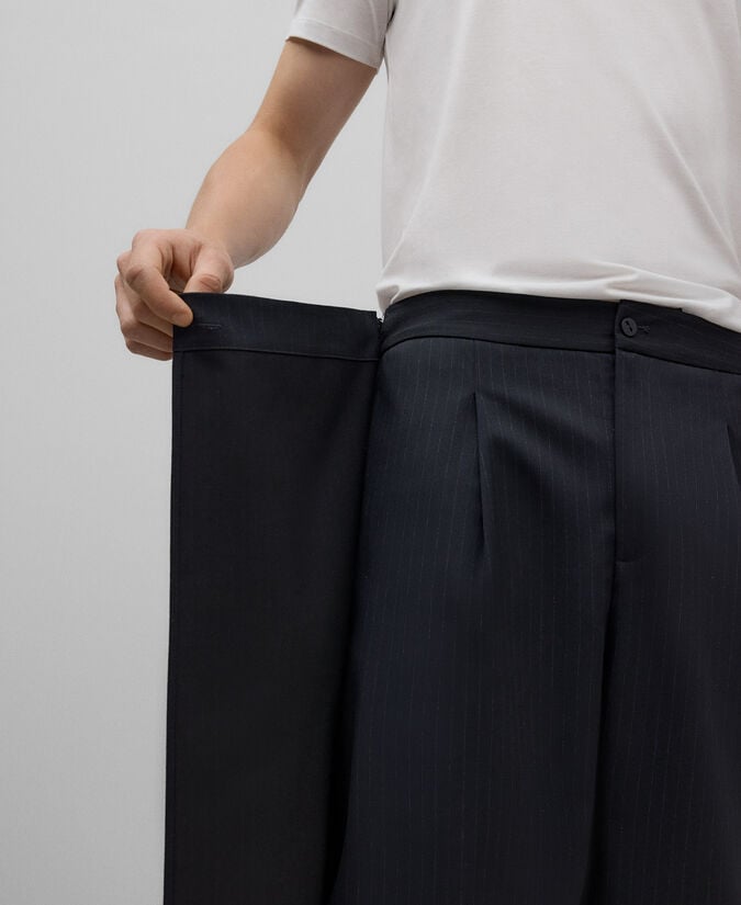 Adolfo Dominguez Pantalón Pieza Lateral Hombre