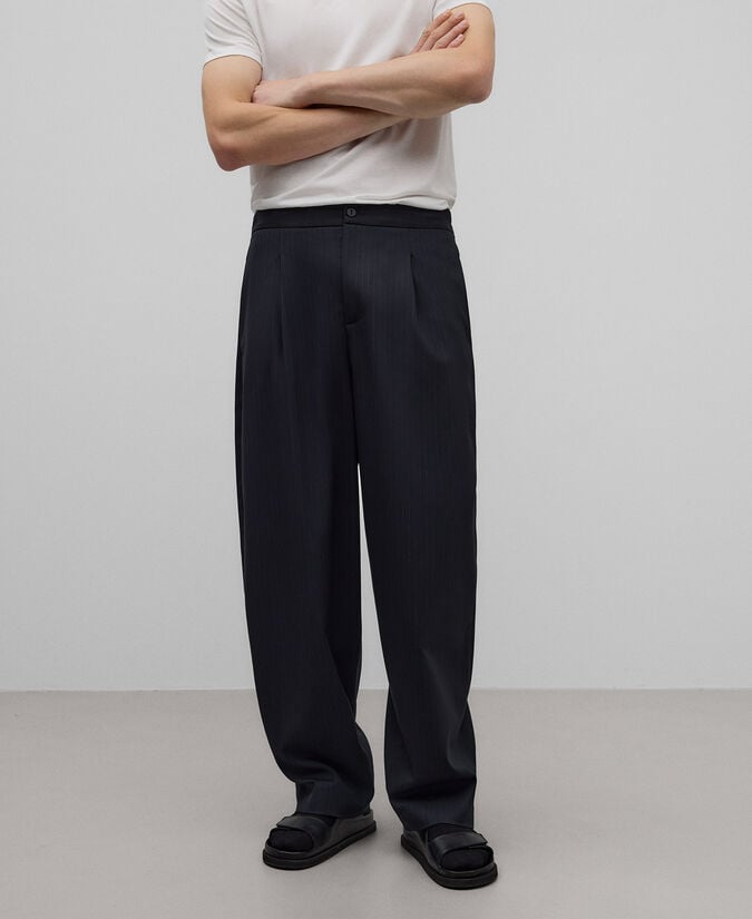 Adolfo Dominguez Pantalón Pieza Lateral Hombre