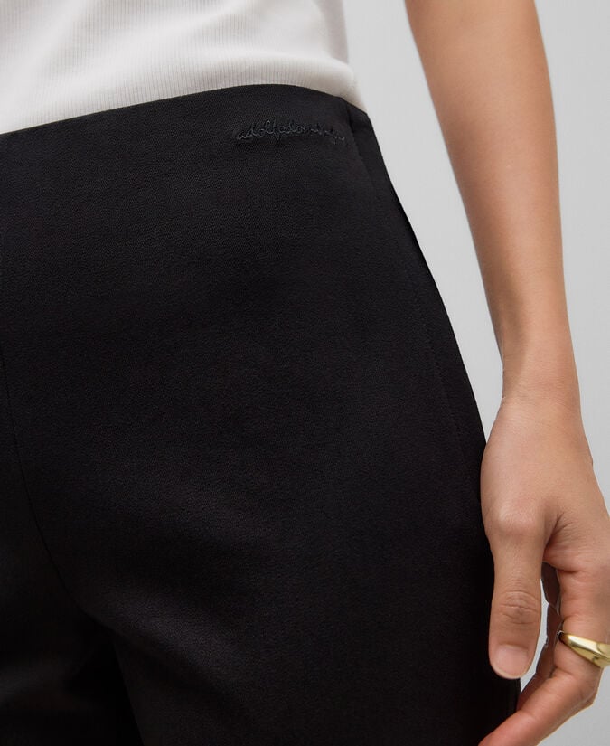 Adolfo Dominguez Pantalón Pitillo Algodón Mujer