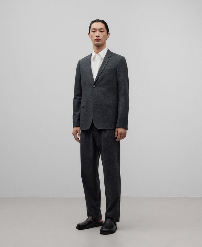 Adolfo Dominguez Pantalón Relaxed Fit Gris Hombre