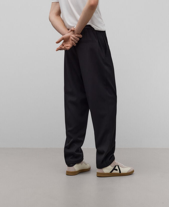 Adolfo Dominguez Pantalón Sastre Negro Hombre