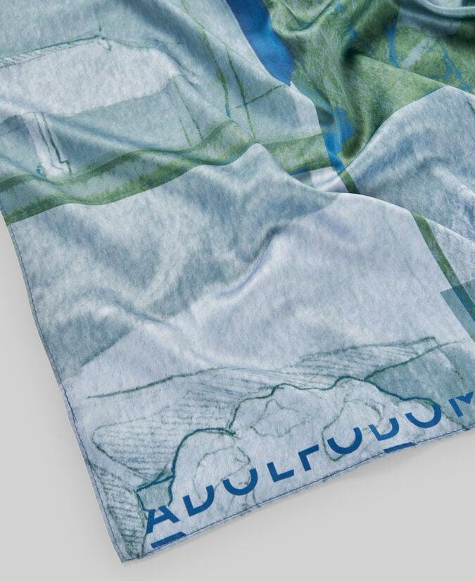 Adolfo Dominguez Pañuelo Mediano Estampado Mujer