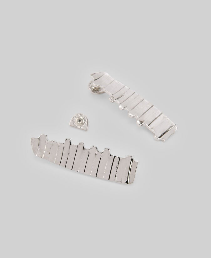 Adolfo dominguez Pendiente plano textura mujer