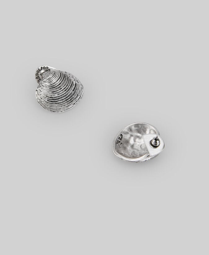 Adolfo Dominguez Pendientes Metálicos Concha Mujer