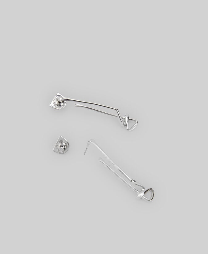 Adolfo Dominguez Pendientes Torsionados Mujer