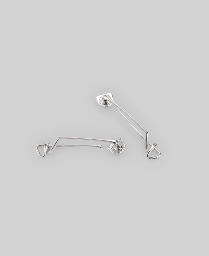 Adolfo dominguez Pendientes torsionados mujer