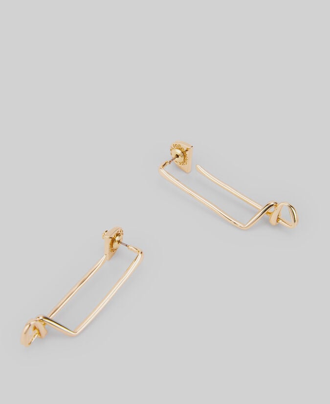 Adolfo dominguez Pendientes torsionados mujer