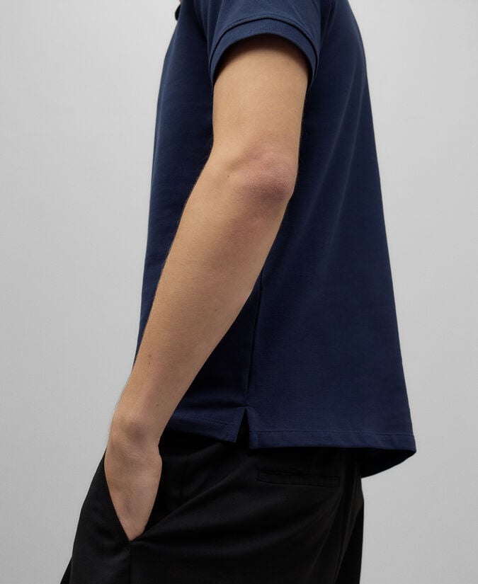 Adolfo Dominguez Polo Algodón Mercerizado Hombre