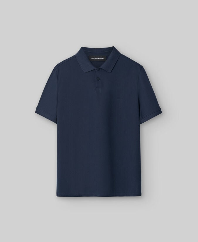 Adolfo Dominguez Polo Algodón Mercerizado Hombre