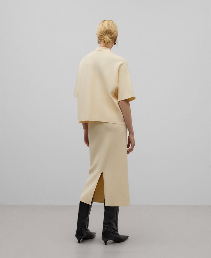 Adolfo Dominguez Polo En Punto Mujer