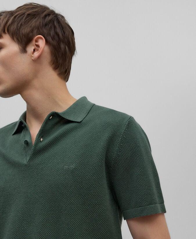 Adolfo Dominguez Polo Punto Estructura Hombre