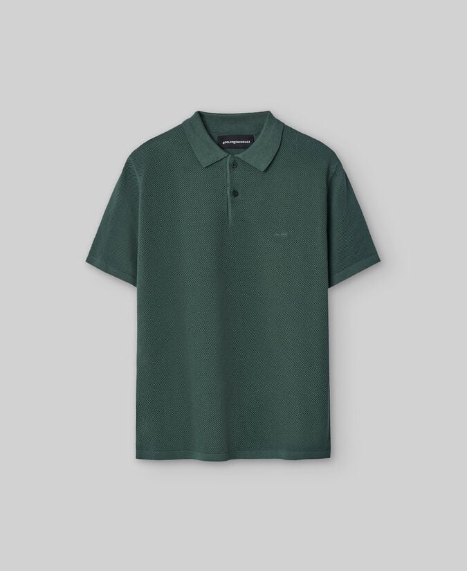 Adolfo Dominguez Polo Punto Estructura Hombre