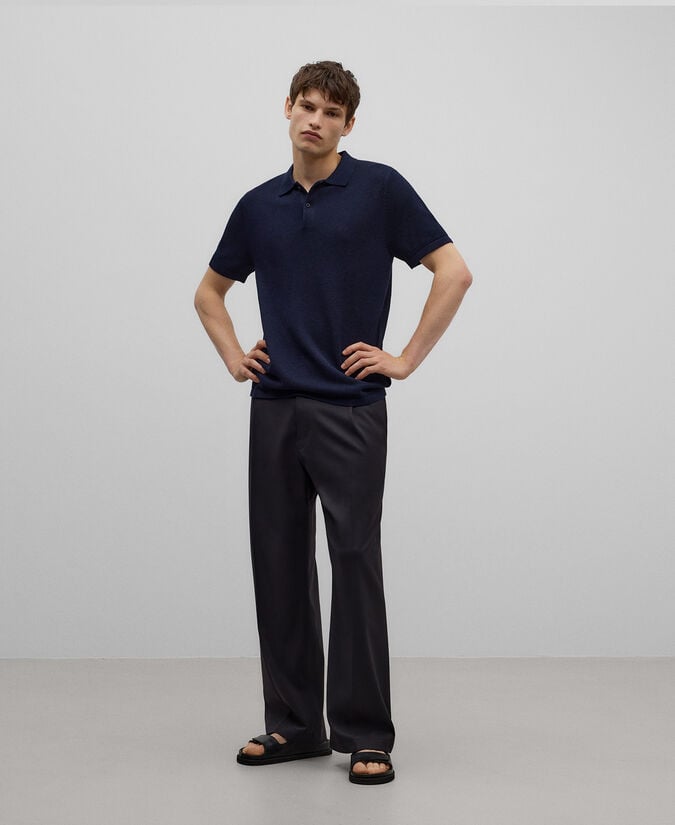 Adolfo dominguez Polo punto estructura hombre