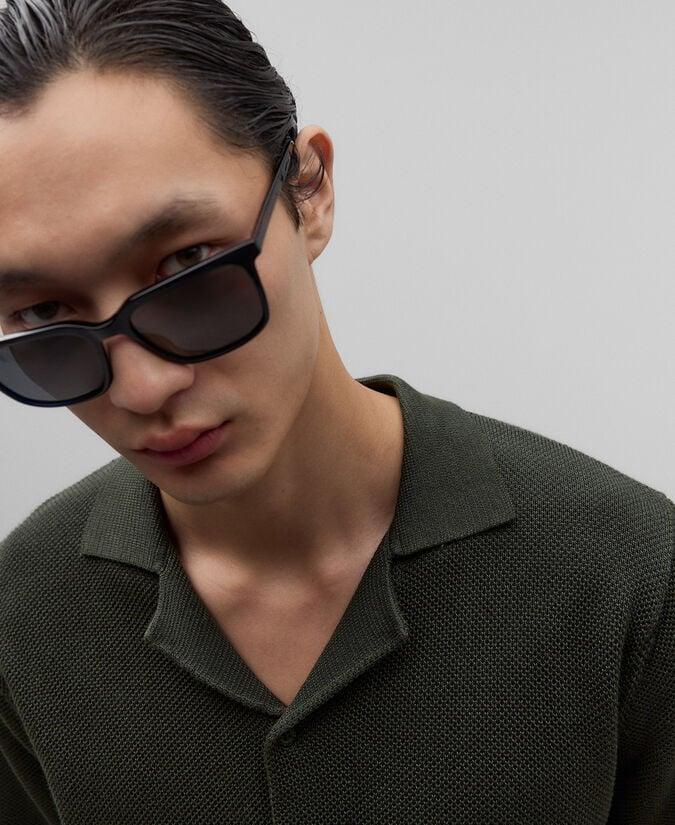 Adolfo Dominguez Polo Punto Estructura Hombre