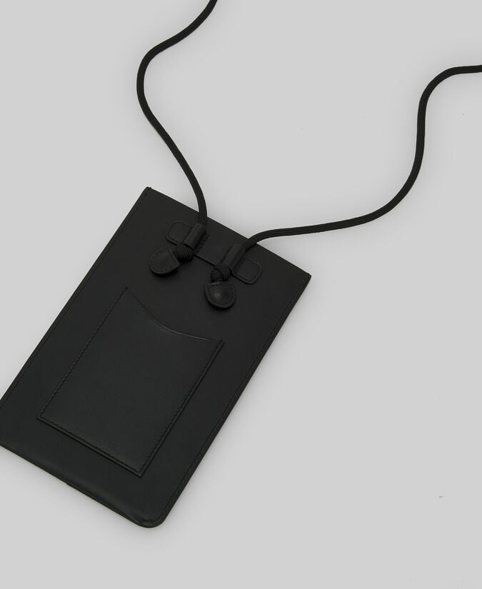 Adolfo dominguez Portamóvil trenzado piel mujer