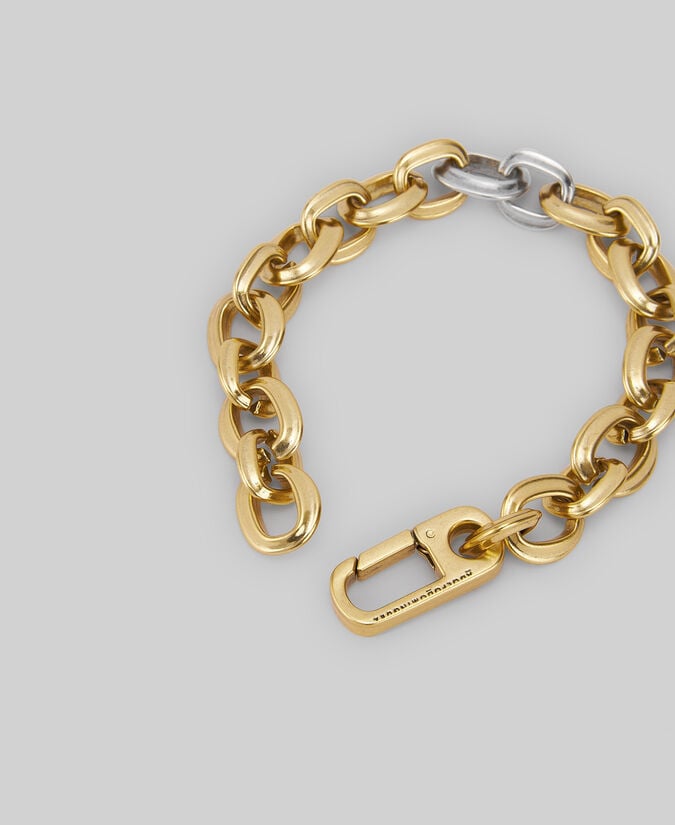 Adolfo Dominguez Pulsera Eslabones Bicolor Mujer