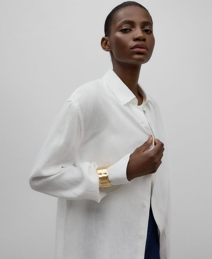 Adolfo Dominguez Pulsera Rígida Ancha Mujer