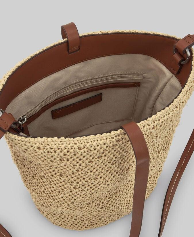 Adolfo Dominguez Saco Mediano Trenzado Mujer