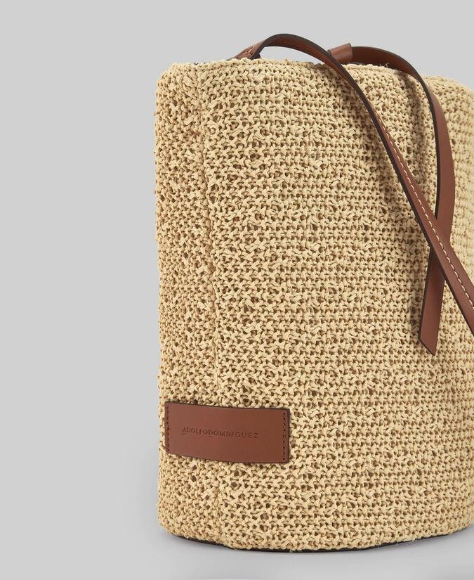 Adolfo Dominguez Saco Mediano Trenzado Mujer