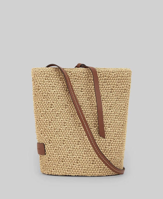 Adolfo dominguez Saco mediano trenzado mujer