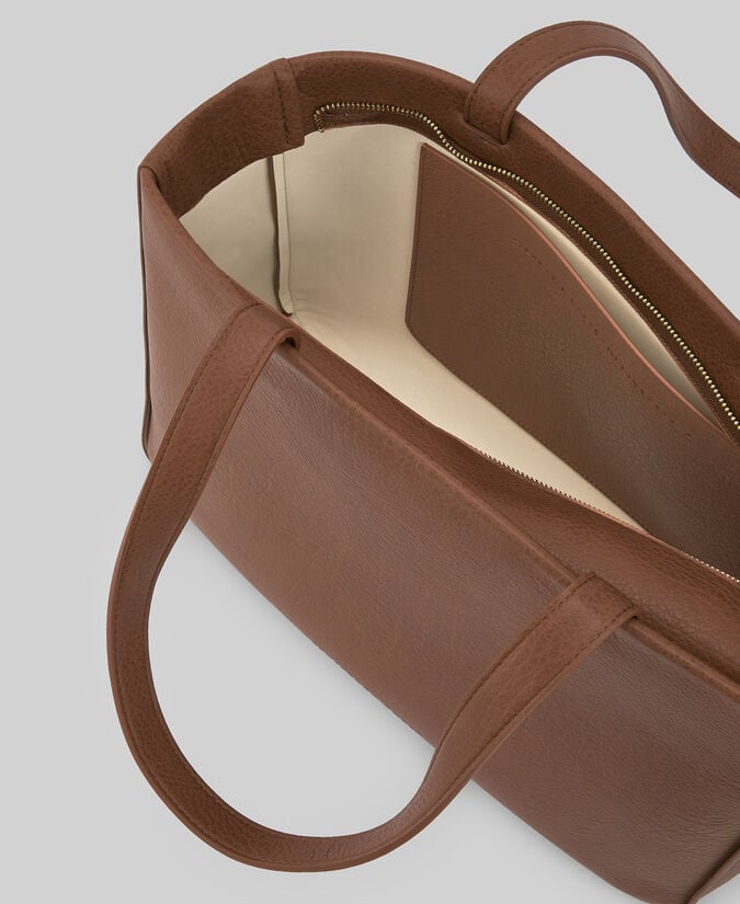 Adolfo Dominguez Shopper Grande Piel No Piel Mujer