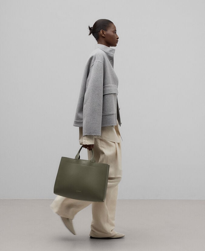 Adolfo Dominguez Shopper Horizontal Mica Mujer