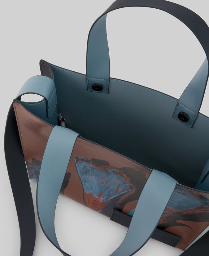 Adolfo Dominguez Shopper Mediano Cuadrado Mujer