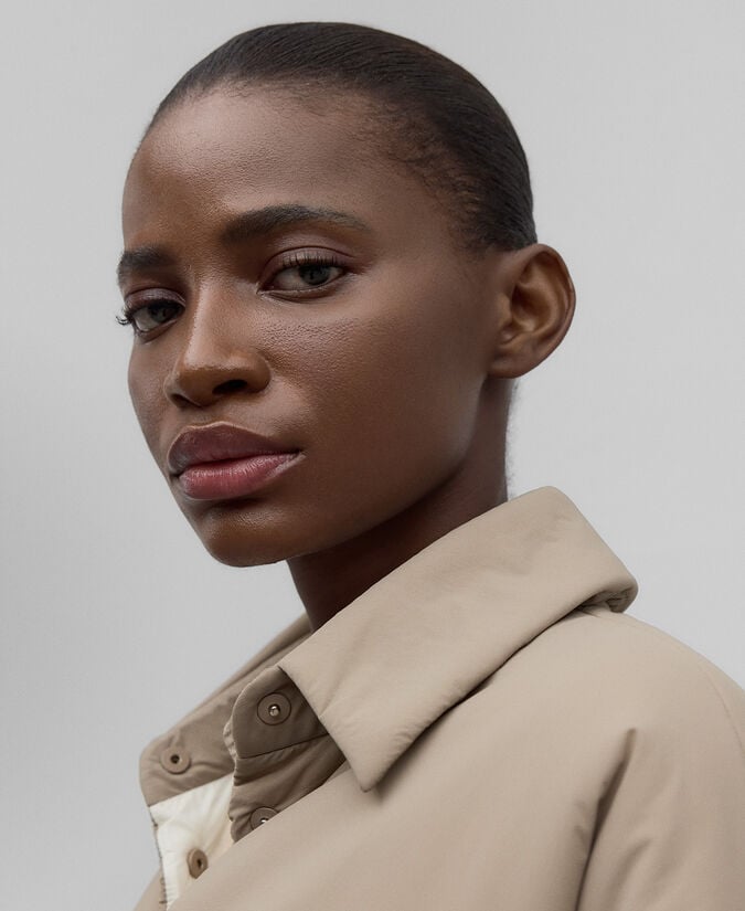 Adolfo Dominguez Sobrecamisa Acolchada Mujer