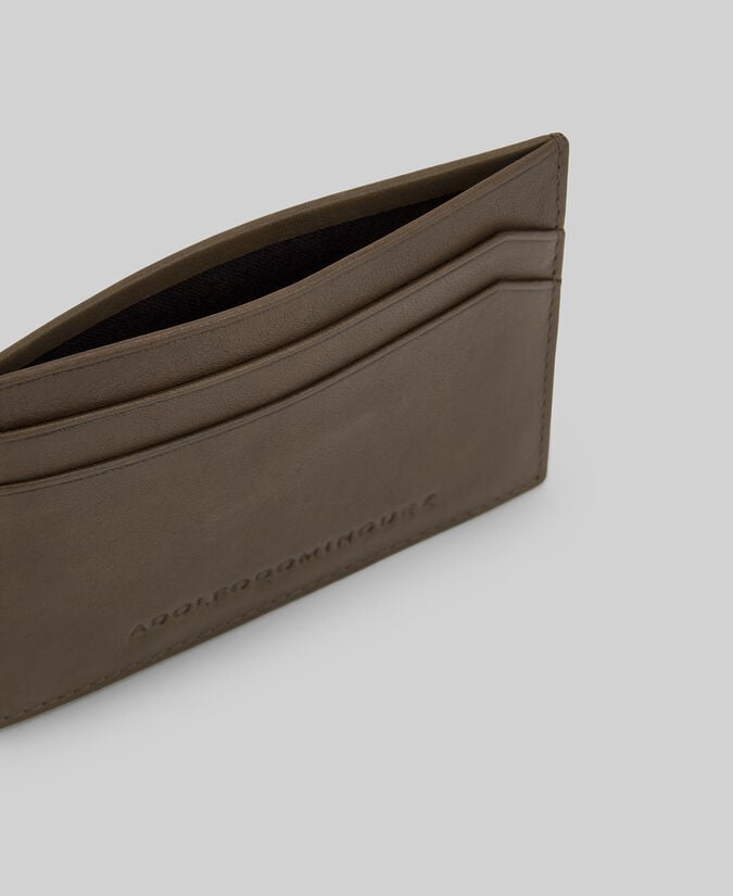 Adolfo Dominguez Tarjetero Piel Responsable Hombre