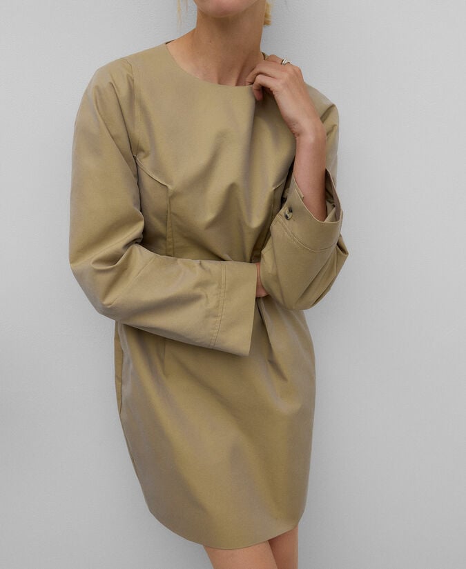 Adolfo Dominguez Vestido Corto Entallado Mujer