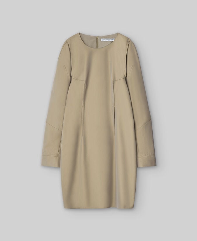 Adolfo Dominguez Vestido Corto Entallado Mujer