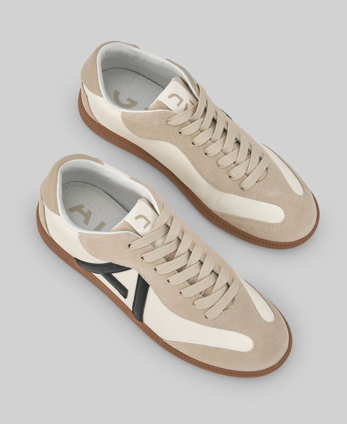 Adolfo dominguez Zapatilla piel maxi logo mujer