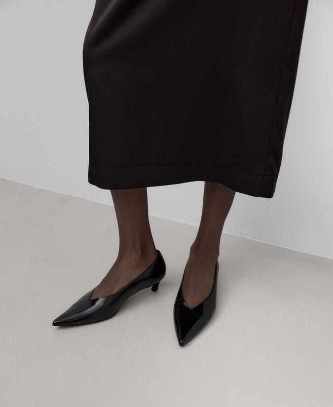 Adolfo Dominguez Zapato Tacón Piel Mujer