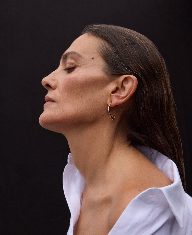 Adolfo Dominguez Aros Dorados Nudo En Extremo Mujer