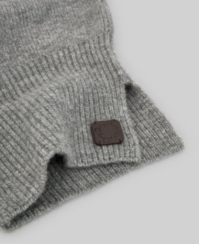 Adolfo dominguez Balaclava punto gris melange mujer