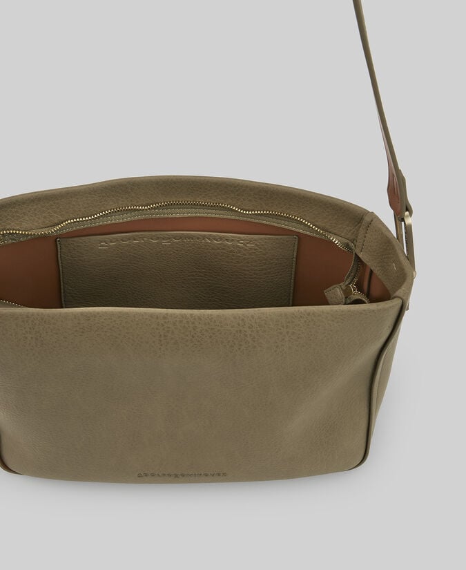 Adolfo Dominguez Bandolera Grande Piel No Piel Mujer