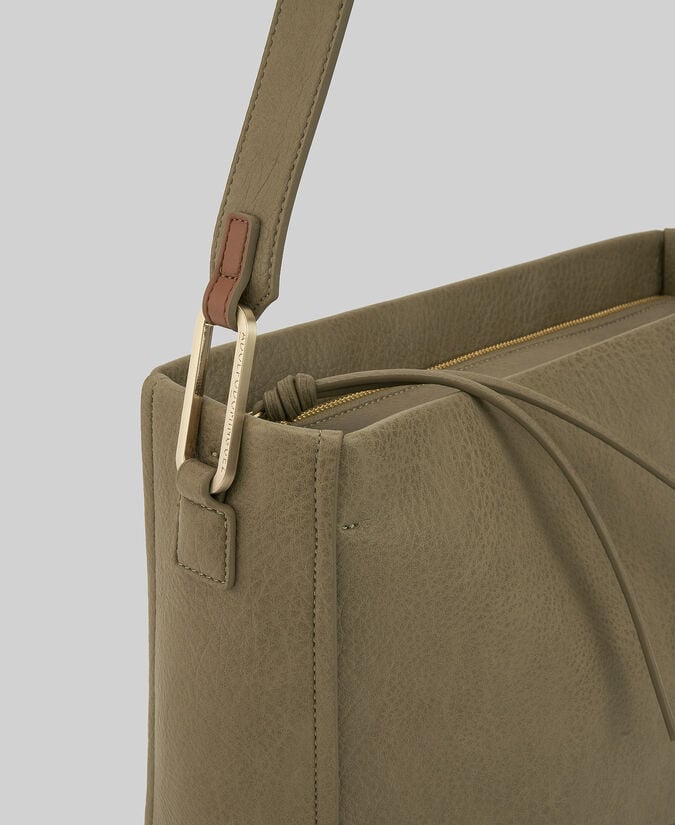 Adolfo Dominguez Bandolera Grande Piel No Piel Mujer