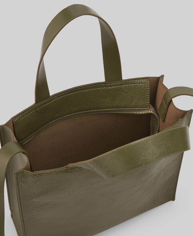 Adolfo Dominguez Bandolera Mediana Craquelada Mujer