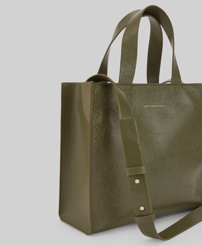 Adolfo Dominguez Bandolera Mediana Craquelada Mujer