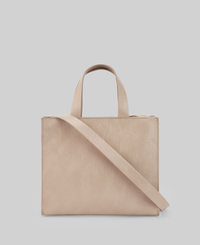 Adolfo dominguez Bandolera mediana craquelada mujer