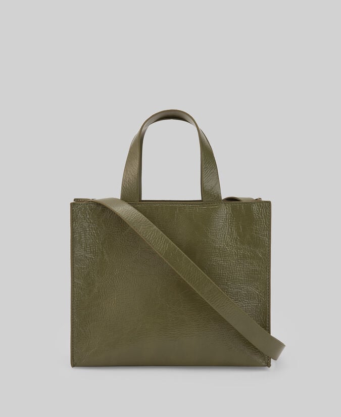 Adolfo dominguez Bandolera mediana craquelada mujer