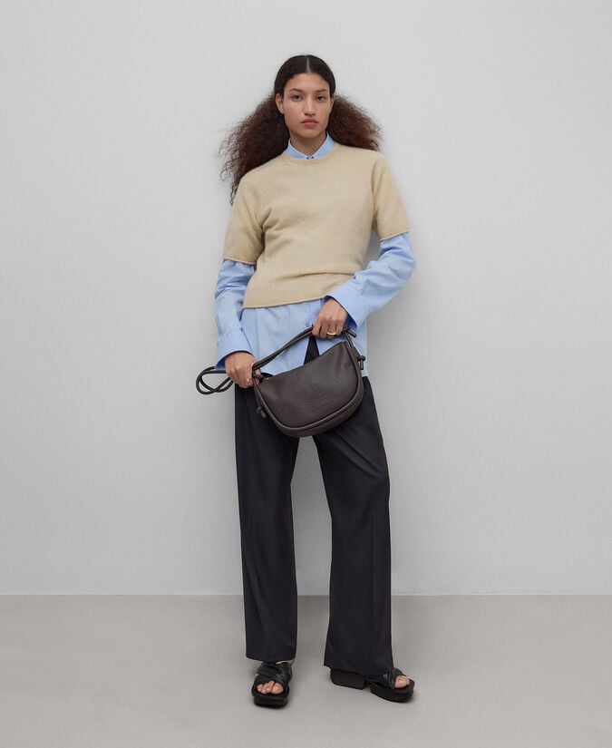 Adolfo Dominguez Bandolera Mediana Piel No Piel Mujer