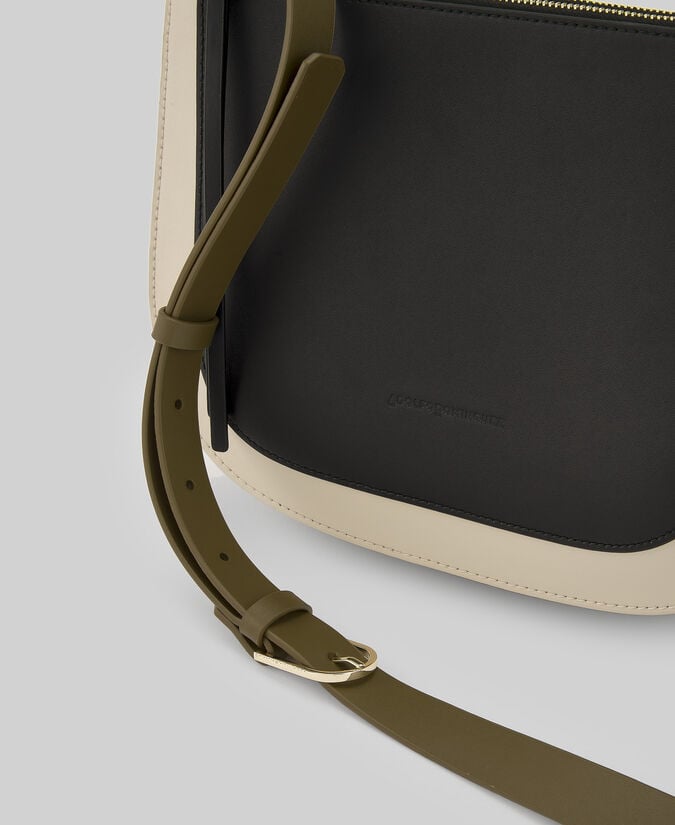 Adolfo Dominguez Bandolera Mediana Tricolor Dorna Mujer