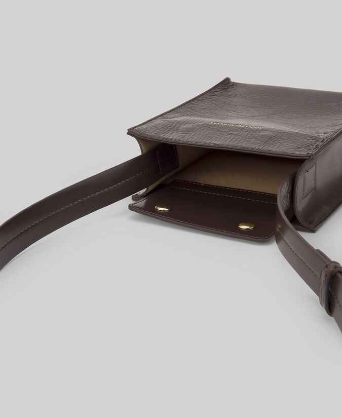 Adolfo Dominguez Bandolera Pequeña Craquelada Mujer