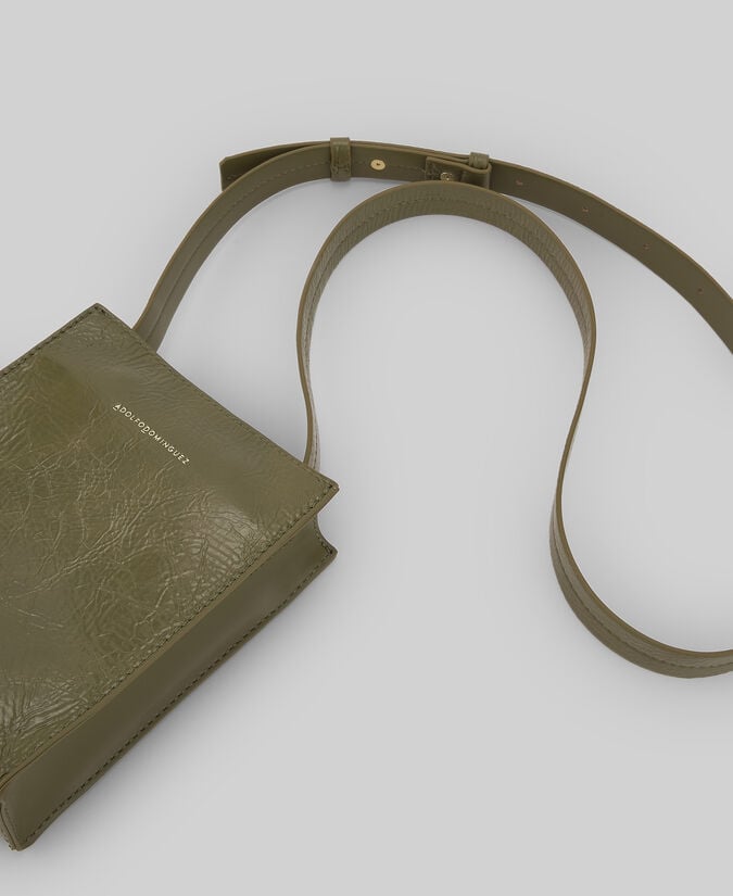 Adolfo Dominguez Bandolera Pequeña Craquelada Mujer